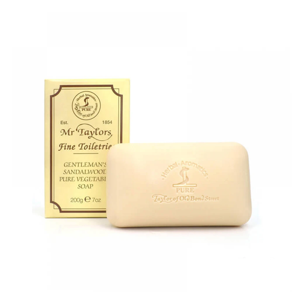 Taylor Of Old Bond Street – Jabón para Hombre Sándalo 200 g